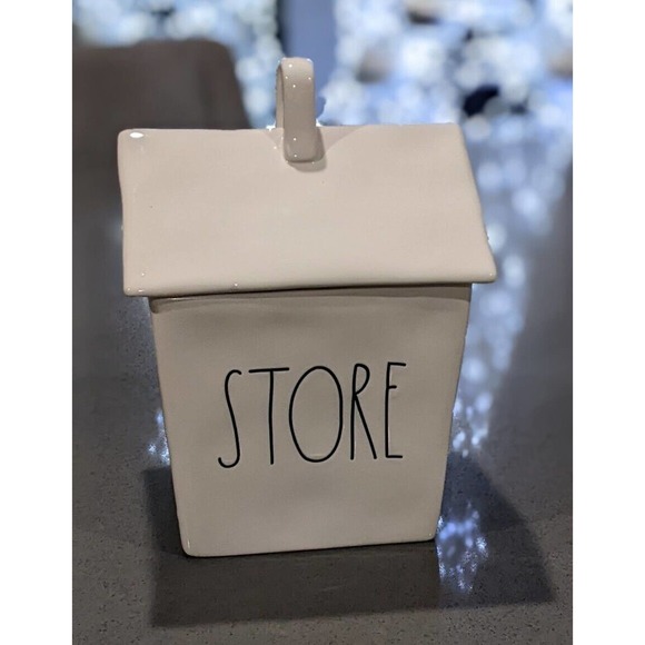 Rae Dunn Accents Rae Dunn Store House Birdhouse Cookie Jar Canister Artisan Collection New